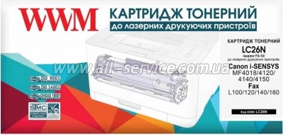  WWM Canon MF4018/ 4120/ 4140/ Canon FX-10 (LC26N)
