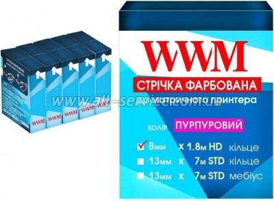   5 WWM 8  1.6 HD  Black (M8.1.6HS5) 