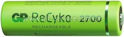 ����������� Gp AA R6 ReCyko 2600mAh AA (270��HCE-EB2(Recyko) / 4891199186370)