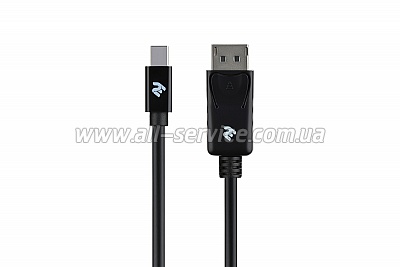  2 Mini DisplayPort-DisplayPort, AM/AM, 2  (2E-W1704)