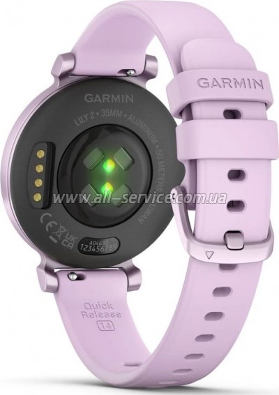 �����-���� Garmin Lily 2, Lilac, Silicone (010-02839-01)
