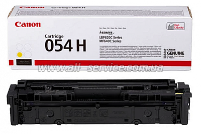 Картридж Canon 054H Canon LBP-620/ LBP-621/ LBP-623/ LBP-640/ MF-640/ MF-641/ MF-642/ MF-643/ MF-644/ MF-645 Yellow (3025C002) Картридж Canon 054H Canon LBP-620/ LBP-621/ LBP-623/ LBP-640/ MF-640/ MF-641/ MF-642/ MF-643/ MF-644/ MF-645 Yellow (3025C002)