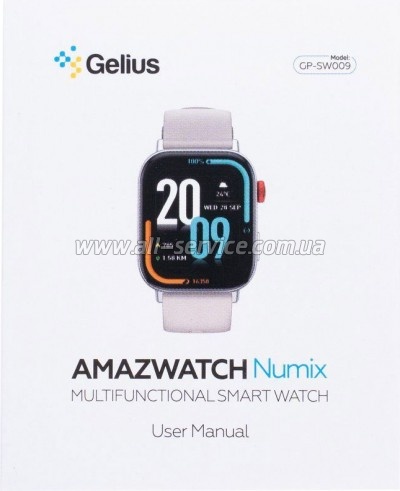 �����-���� Gelius Pro GP-SW009 (Amazwatch Numix) Black (2099900996863)