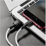 ���� ������ USB 2.0 AM to Micro 5P 1.0m silicone white BOROFONE (6931474710383)