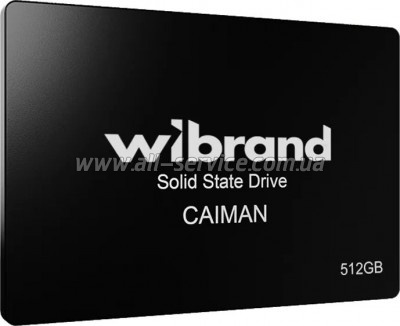  SSD 2.5" 512GB Caiman Wibrand (WI2.5SSD/CA512GB)