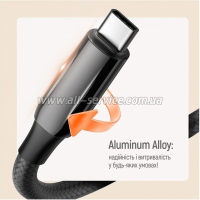 ���� ������ USB-C to USB-C 1.0m 240W black ColorWay (CW-CBPDCC069-BK)