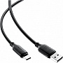 ���� ������ USB 2.0 AM to USB-C 1.2m 3A TPE black Acefast (6974316283812)