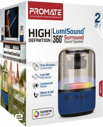   Promate Glitz-L Blue (glitz-l.blue)
