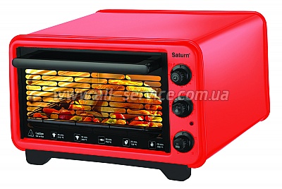 Электрическая печь Saturn ST-EC10702 Red Электрическая печь Saturn ST-EC10702 Red