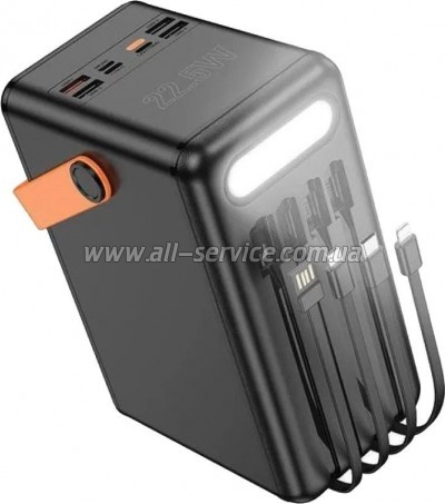 ������� ������������� HOCO 120000mAh Prometheus PD 22.5W Black (DB120 / 714723)