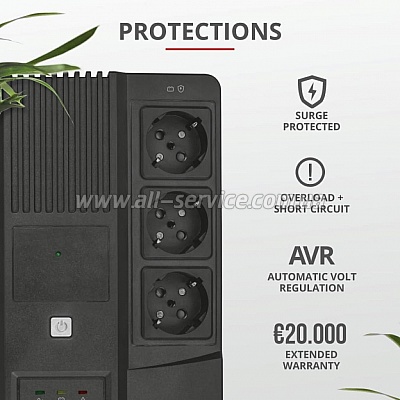  Trust Maxxon 800VA UPS (23326)