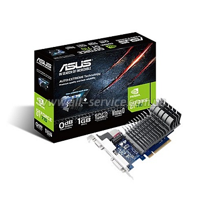  ASUS GeForce GT710 1GB DDR3 (710-1-SL)