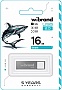  Wibrand 16GB Shark Silver USB 2.0 (WI2.0/SH16U4S)