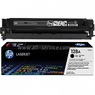  HP 128A  LJ CP1525n/ 1525nw/ CM1415fn/ 1415fnw black (CE320A)