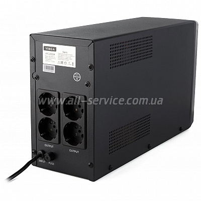  Vinga LCD 600VA metal case (VPC-600M)