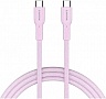 ���� ������ USB-C to USB-C 1.0m OnWire 60CL C-C 60W COLOR Braided 1m Pink Canyon (CND-CCAP60AB10PK)