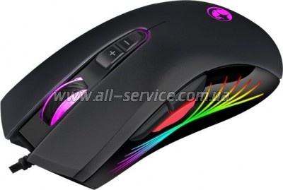  Marvo M519 RGB-LED USB Black (M519)