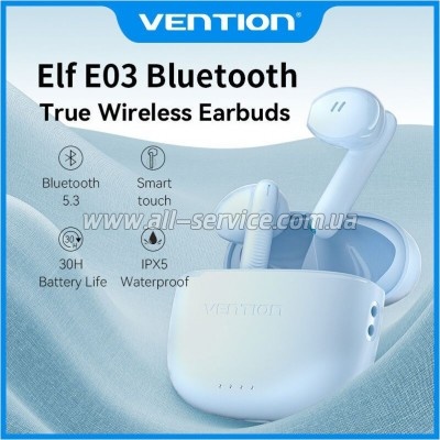 �������� Vention Elf Earbuds E03 Blue (NBHS0)