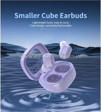 �������� Choetech TWS Small Cube Purple (BH-T23-PU)