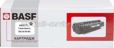 �������� BASF OKI MC851/ 861 ������ 44059172 Black (BASF-KT-MC851Bk)