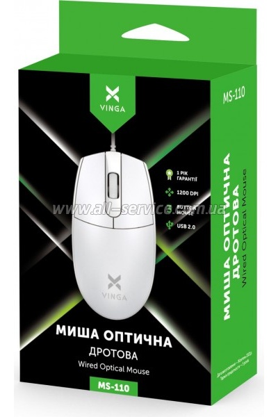 ����� Vinga MS-110 White