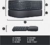  Logitech ERGO K860 Bluetooth/Wireless UA Black (920-010108)