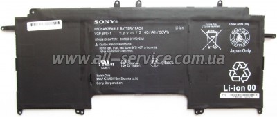 ����������� ��� �������� Sony VGP-BPS41, 3140mAh (36Wh), 3cell, 11.25V, Li-ion (A47490)