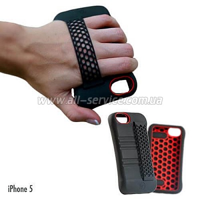  YURBUDS Race Case Black/Red (YBIMRACE01RNB)