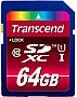   64GB Transcend SDHC Class 10 Ultra High Speed 1 (TS64GSDXC10U1)