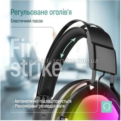 �������� ColorWay Firestrike RGB Black (CW-HPG04BK)