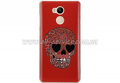 ����� Utty 3DPattern Ultra Thin ��� Xiaomi Redmi 4 Pro Black/Red (263495)