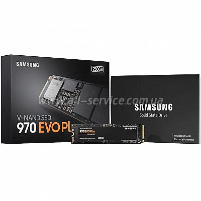 SSD  Samsung 970 EVO Plus 2TB PCIe 3.0 x4 M.2 TLC (MZ-V7S2T0BW)
