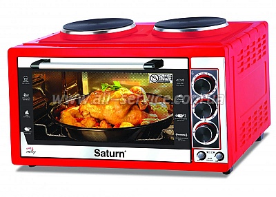Электрическая печь Saturn ST-EC10711 Red Электрическая печь Saturn ST-EC10711 Red