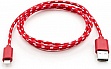 ���� ������ USB 2.0 AM to Lightning 2color nylon 1m red Vinga (VCPDCLNB31R)