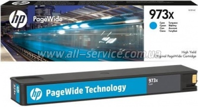�������� HP �973X PageWide Pro 452/ 477 Cyan (F6T81AE)
