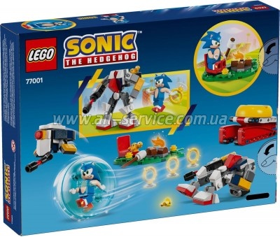 ����������� LEGO Sonic ������������ ������ � ������ (77001)
