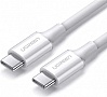 ���� ������ USB-C to USB-C 2.0m US300 100W White Ugreen (60552)