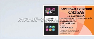  NewTone HP LJ P1005/ P1006/ Canon 712/  CB435A (C435AE)