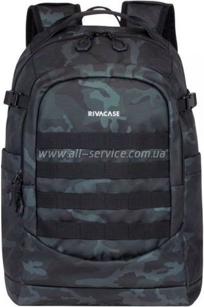   RivaCase Sherwood Molle 28  i (7631 (Navy Camo))