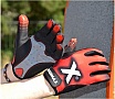    MadMax MXG-101 X Gloves Black/Grey/Red S (MXG-101-RED_S)