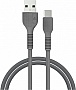 ���� ������ USB 2.0 AM to USB-C 1.2m Black ACCLAB (1283126518232)