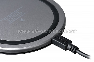 �������� ���������� 2E Slim Charging Pad, 10W, grey (2E-WCQ01-01)