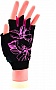    MadMax MFG-770 Flower Power Gloves Black/Pink XS (MFG-770_XS)