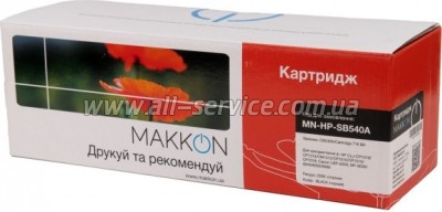 �������� Makkon HP CLJ CP1215/ CP1515/ CM1312 ������ CB540A Black (MN-HP-SB540A)