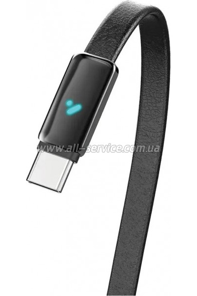 ���� ������ USB-C to USB-C 1.0m 5A 100W ultra-thin black ColorWay (CW-CBPDCC100-BK)