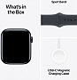 - Apple Watch SE 2024 GPS 44mm Midnight Aluminium Case with Midnight Sport Band - S/M (MXEJ3QH/A)