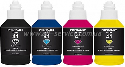   PRINTALIST GI-41 Canon G2420/ G3420 4190 BP/C/M/Y /  (PL41SET4)