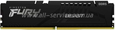     DDR5 16GB (2x8GB) 5600 MHz Beast Kingston Fury (ex.HyperX) (KF556C36BBEK2-16)