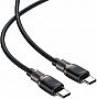 ���� ������ USB-C to USB-C 1.2m 3A silicone braid C10-03 Acefast (6974316283119)