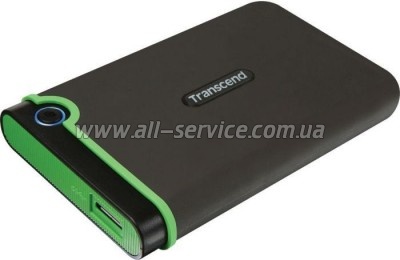  2TB Transcend StoreJet 2.5 USB 3.0 Iron Gray Slim (TS2TSJ25M3S)